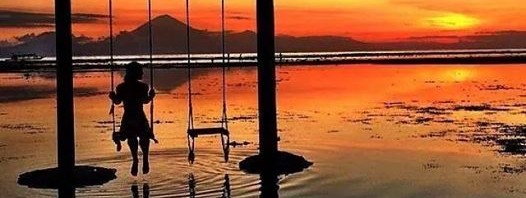 sunset gili trawangan