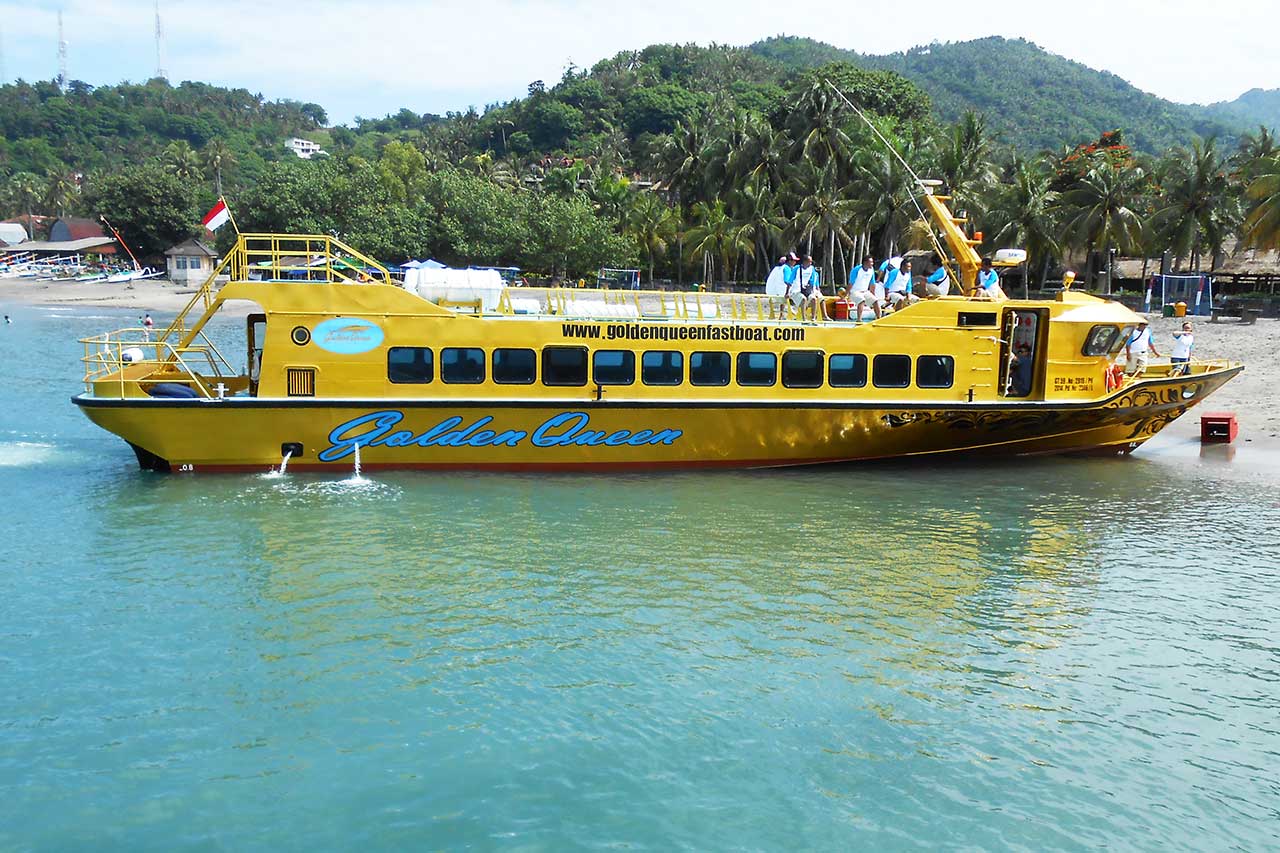 Golden Queen Fastboat Bali Gili Lombok